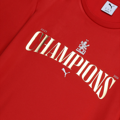 RCB 2026 Champion Tee
